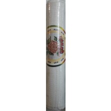 Sökülebilir Kanaviçe Kumaşı Telası 10 Metre Beyaz