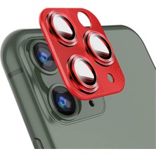 Apple iPhone 12 Pro Uyumlu Metalik Seri Kamera Cam Koruyucu