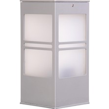 Avonnı BSU-68143-BBY-K Beyaz Boyalı Dış Mekan Aydınlatma E27 Aluminyum Polikarbon/akrilik Cam 12CM