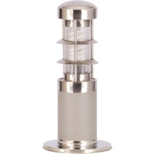 Avonnı BSU-68156-BBY-K Gri Boyalı Dış Mekan Aydınlatma E27 Aluminyum Polikarbon Cam 20CM