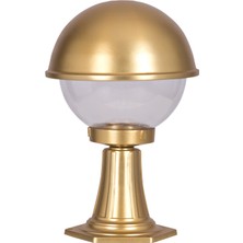 Avonnı BSU-68060-BSA-KOP Sarı Boyalı Dış Mekan Aydınlatma E27 Aluminyum Polikarbon Cam 30CM
