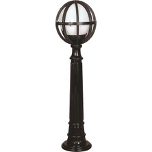 Avonnı BSU-68080-BSY-M4-BOP Siyah Boyalı Dış Mekan Aydınlatma E27 Abs Polietilen Cam 23CM