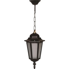 Avonnı BFE-68061-BSY-OP Siyah Boyalı Dış Mekan Aydınlatma E27 Aluminyum Cam 20CM