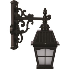 Avonnı BAP-68039-BSY-M2-OP Siyah Boyalı Dış Mekan Aydınlatma E27 Aluminyum Cam 23X40CM