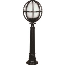 Avonnı BSU-68080-BSY-M6-BOP Siyah Boyalı Dış Mekan Aydınlatma E27 Abs Polietilen Cam 30CM
