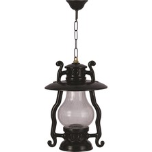Avonnı BFE-68047-BSY-OP Siyah Boyalı Dış Mekan Aydınlatma E27 Aluminyum Akrilik Cam 30CM