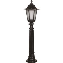 Avonnı BSU-68054-BSY-M1-BOP Siyah Boyalı Dış Mekan Aydınlatma E27 Aluminyum Polikarbon Cam 27CM