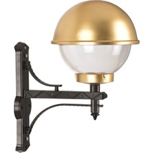 Avonnı BAP-68060-BSY-OP Sarı/siyah Boyalı Dış Mekan Aydınlatma E27 Aluminyum Polikarbon Cam 40CM