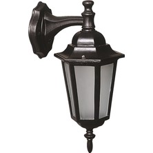 Avonnı BAP-68061-BSY-M2-OP Siyah Boyalı Dış Mekan Aydınlatma E27 Aluminyum Cam 25X20CM