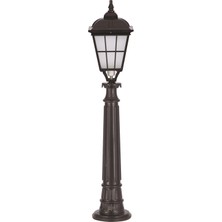 Avonnı BSU-68046-BSY-M2-OP Siyah Boyalı Dış Mekan Aydınlatma E27 Aluminyum Cam 23CM