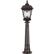 Avonnı BSU-68044-BSY-M1-OP Siyah Boyalı Dış Mekan Aydınlatma E27 Aluminyum Cam 23CM