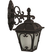 Avonnı BAP-68181-BSY-M2 Siyah Boyalı Dış Mekan Aydınlatma E27 Abs Polikarbon Cam 28X20CM