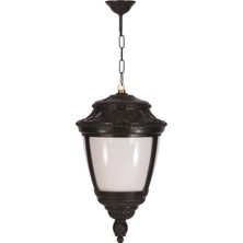 Avonnı BFE-68041-BSY-OP Siyah Boyalı Dış Mekan Aydınlatma E27 Aluminyum Polikarbon Cam 28CM