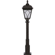 Avonnı BSU-68043-BSY-BOP Siyah Boyalı Dış Mekan Aydınlatma E27 Aluminyum Cam 23CM