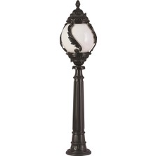 Avonnı BSU-68182-BSY-M2-B Siyah Boyalı Dış Mekan Aydınlatma E27 Abs Akrilik Cam 30CM