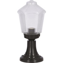 Avonnı BSU-68197-1BSY-K Siyah Boyalı Dış Mekan Aydınlatma E27 Abs Akrilik Cam 20CM