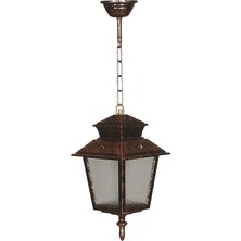 Avonnı BFE-68213-BKR Kahverengi Boyalı Dış Mekan Aydınlatma E27 Abs Polikarbon Cam 18CM
