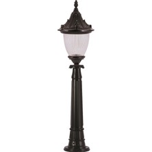 Avonnı BSU-68056-BSY Siyah Boyalı Dış Mekan Aydınlatma E27 Aluminyum Polikarbon Cam 26CM