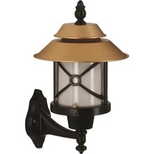 Avonnı BAP-68049-BSA-M3-OP Sarı/siyah Boyalı Dış Mekan Aydınlatma E27 Aluminyum Polikarbon Cam 32X30CM