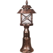 Avonnı BSU-68199-BKR-K Kahverengi Boyalı Dış Mekan Aydınlatma E27 Abs Polikarbon Cam 26CM