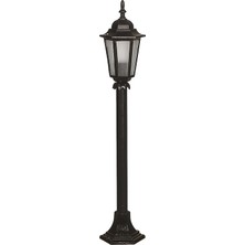 Avonnı BSU-68061-BSY-M1-BOP Siyah Boyalı Dış Mekan Aydınlatma E27 Aluminyum Cam 20CM