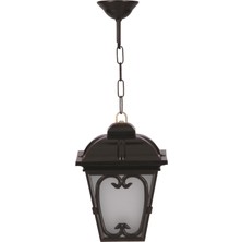 Avonnı BFE-68181-BSY Siyah Boyalı Dış Mekan Aydınlatma E27 Abs Polikarbon Cam 20CM