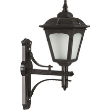 Avonnı BAP-68185-BSY-M1 Siyah Boyalı Dış Mekan Aydınlatma E27 Abs Polikarbon Cam 40X20CM
