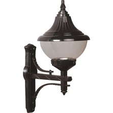 Avonnı BAP-68207-BSY-M1 Siyah Boyalı Dış Mekan Aydınlatma E27 Abs Polikarbon Cam 40X27CM