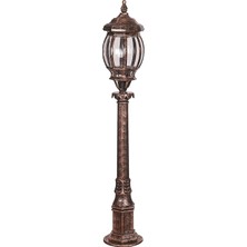 Avonnı BSU-68208-BKR Kahverengi Boyalı Dış Mekan Aydınlatma E27 Abs Polikarbon Cam 18CM