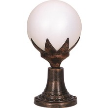 Avonnı BSU-68209-BKR-M1 Kahverengi Boyalı Dış Mekan Aydınlatma E27 Abs Polietilen Cam 25CM