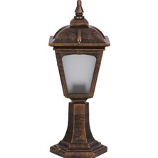 Avonnı BSU-68185-BKR-K Kahverengi Boyalı Dış Mekan Aydınlatma E27 Abs Polikarbon Cam 20CM