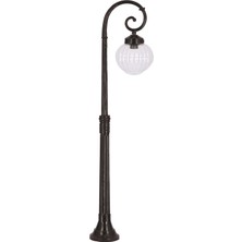 Avonnı BSU-68187-1BSY-M1-B Siyah Boyalı Dış Mekan Aydınlatma E27 Aluminyum Abs Akrilik Cam 35CM