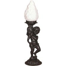 Avonnı BSU-68076-BSY-OP Siyah Boyalı Dış Mekan Aydınlatma E27 Aluminyum Akrilik Cam 20CM