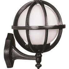 Avonnı BAP-68078-BSY-M2-OP Siyah Boyalı Dış Mekan Aydınlatma E27 Aluminyum Polietilen Cam 25X25CM