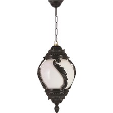 Avonnı BFE-68182-BSY Siyah Boyalı Dış Mekan Aydınlatma E27 Abs Akrilik Cam 30CM