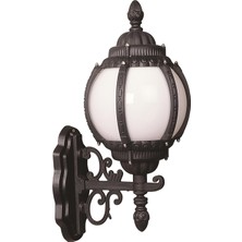 Avonnı BAP-68203-BSY-M1-OP Siyah Boyalı Dış Mekan Aydınlatma E27 Abs Akrilik Cam 29X26CM