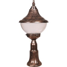 Avonnı BSU-68207-BKR-M2 Kahverengi Boyalı Dış Mekan Aydınlatma E27 Abs Polikarbon Cam 27CM