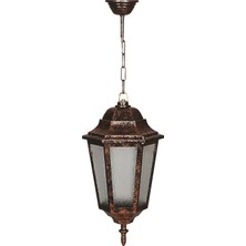 Avonnı BFE-68188-BKR Kahverengi Boyalı Dış Mekan Aydınlatma E27 Abs Polikarbon Cam 23CM