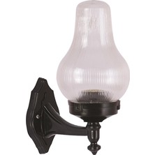 Avonnı BAP-68192-BSY Siyah Boyalı Dış Mekan Aydınlatma E27 Abs Akrilik Cam 25X20CM