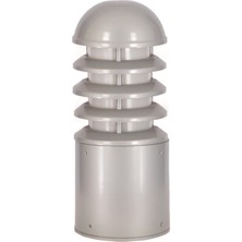 Avonnı BSU-68155-BBY-K Gri Boyalı Dış Mekan Aydınlatma E27 Aluminyum Polikarbon Cam 15CM