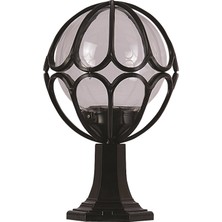 Avonnı BSU-68081-BSY-M4-K Siyah Boyalı Dış Mekan Aydınlatma E27 Abs Akrilik Cam 30CM