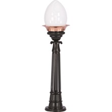 Avonnı BSU-68050-BSY-OP Sarı/siyah Boyalı Dış Mekan Aydınlatma E27 Aluminyum Döküm Dip Akrilik Cam 22CM