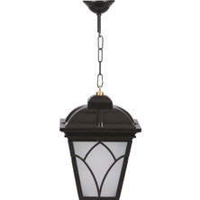 Avonnı BFE-68043-BSY-OP Siyah Boyalı Dış Mekan Aydınlatma E27 Aluminyum Cam 23CM