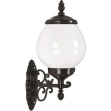 Avonnı BAP-68194-BSY-OP Siyah Boyalı Dış Mekan Aydınlatma E27 Abs Akrilik Cam 30X25CM