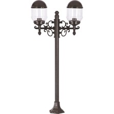 Avonnı BSU-68198-2BSY Siyah Boyalı Dış Mekan Aydınlatma E27 Metal Abs Akrilik Cam 55X17CM