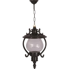 Avonnı BFE-68205-BSY Siyah Boyalı Dış Mekan Aydınlatma E27 Abs Akrilik Cam 25CM