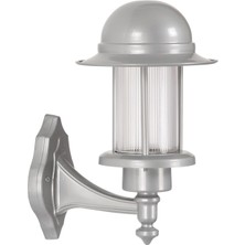 Avonnı BAP-68134-GR Beyaz Boyalı Dış Mekan Aydınlatma E27 Aluminyum Polikarbon Cam 22CM