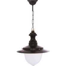 Avonnı BFE-68071-BSY-OP Siyah Boyalı Dış Mekan Aydınlatma E27 Aluminyum Polikarbon Cam 35CM