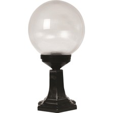 Avonnı BSU-68160-BSY-M2-K Siyah Boyalı Dış Mekan Aydınlatma E27 Abs Akrilik Cam 25CM