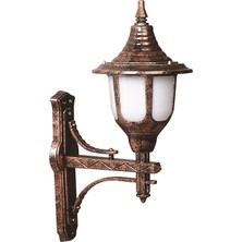 Avonnı BAP-68190-BKR Kahverengi Boyalı Dış Mekan Aydınlatma E27 Abs Polikarbon Cam 35X24CM